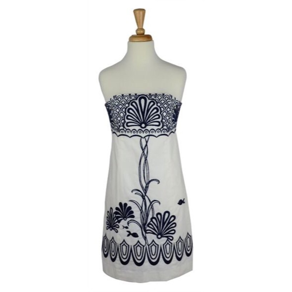Lilly Pulitzer Bowen Dress Embroidered